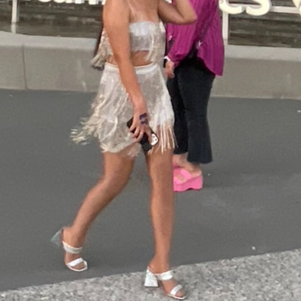 Meshki Sofia Beaded Fringe Skirt & top - Picture 7 of 8